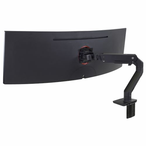 HX ROČA ZA NAMIZNI MONITOR Z VRTLJIVO VRŠILNO PLOŠČO HD, MAT ČRNEGA RAZLIČJA