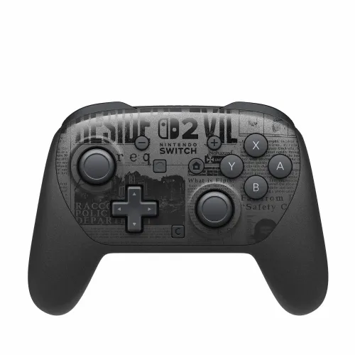 Igralni plošček Nintendo Switch 2 Pro Controller - Resident Evil Requiem Edition (črna)