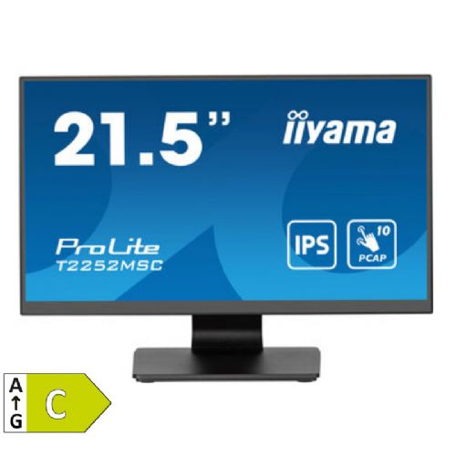 Monitor IIYAMA ProLite T2252MSC-B2 54,5cm (21,5") FHD IPS LED zvočniki na dotik