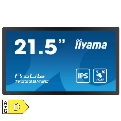Monitor IYAMA ProLite TF2238MSC-B1 54,6cm (21,5") FHD IPS LCD open frame na dotik