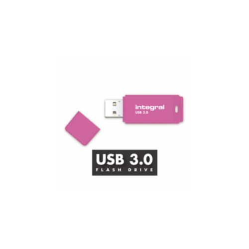 INTEGRAL NEON 16GB USB3.0 pink spominski ključek - INFD16GBNEONPK3.0