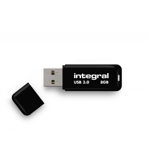 INTEGRAL NOIR 8GB USB3.0 črn spominski ključek - INFD8GBNOIR3.0