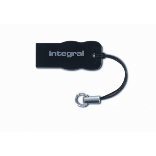 INTEGRAL ULTRALITE 4GB USB2.0 ČRN spominski ključek - INFD4GBULTBK