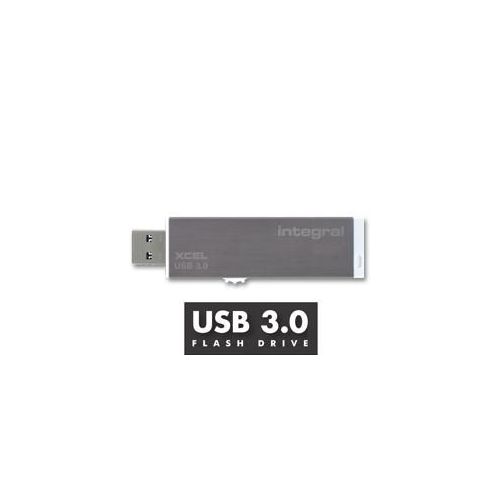 INTEGRAL XCEL 32GB USB3.0 siv spominski ključek - INFD32GBXCE3.0