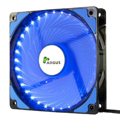 Ventilator za računalnik INTER-TECH Argus L-12025 BL moder LED 120mm