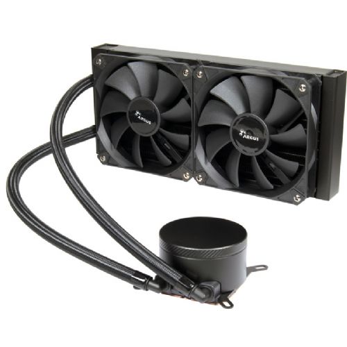 Vodno hlajenje Inter-Tech B-240, AIO 240 mm, 250 W TDP, PWM, za Intel/AMD