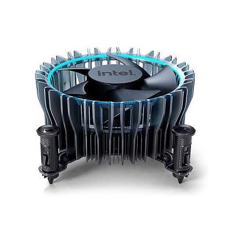 Hladilnik za računalnike Intel LGA1700 zračno hlajenje 65W 1 ventilator črna/modra