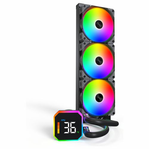 K Montech HyperFlow Digital 360 črna