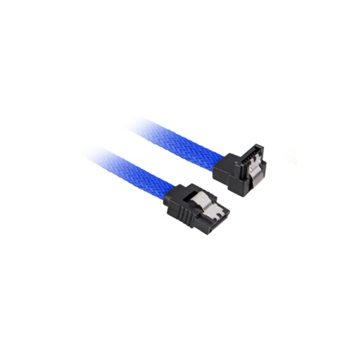 Kabel Sharkoon SATA III Kabel 90°, 60 cm, modra