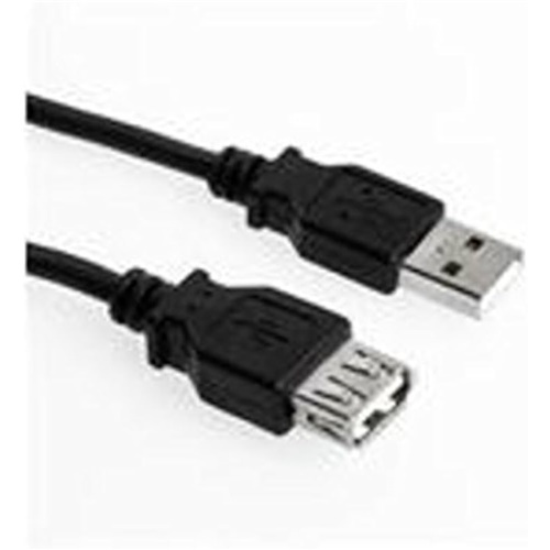 Kabel Sharkoon USB 2.0, USB-A > USB-A, 1m, črna