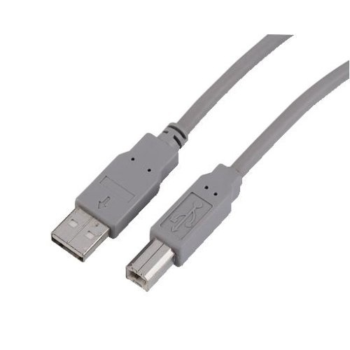 Kabel Sharkoon USB 2.0, USB-A>USB-B, 0,5m, siva