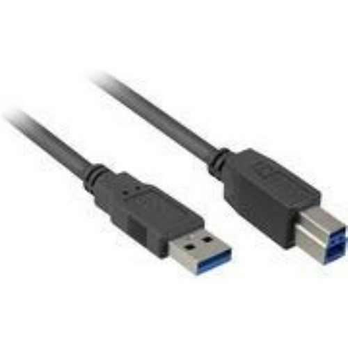 Kabel Sharkoon USB 3.2, USB-A moški > USB-B moški, 1m, črna