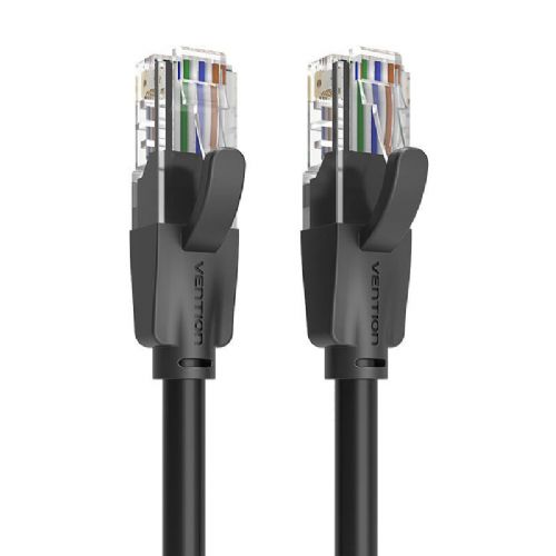 UTP CAT6 Vention IBEBU RJ45 Ethernet mrežni kabel 1000Mbps 35m črn