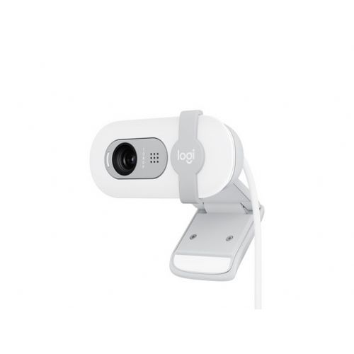 Kamera Logitech Brio 100, bela, USB