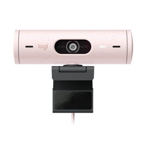 Kamera Logitech Brio 500, roza, USB