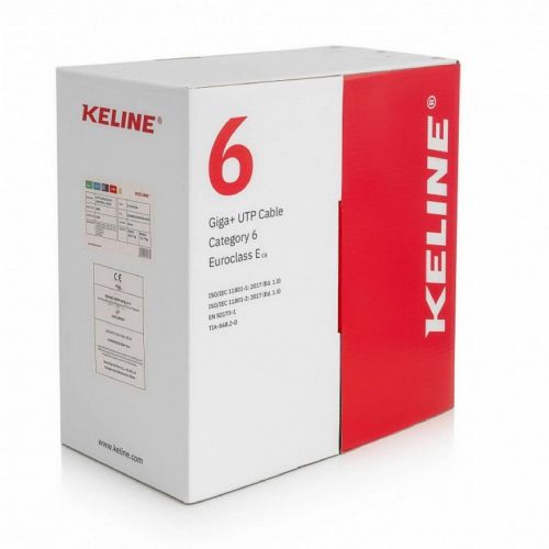 KELine kabel CAT.6  UTP Eca 305m PVC Euroclass