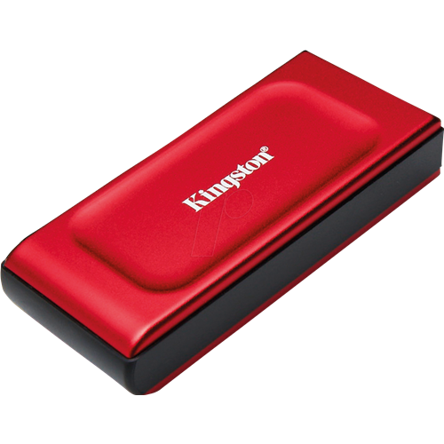 Zunanji SSD disk KINGSTON XS1000R 1TB SSD Pocket-Sized USB 3.2 Gen 2 External Solid State Drive Red