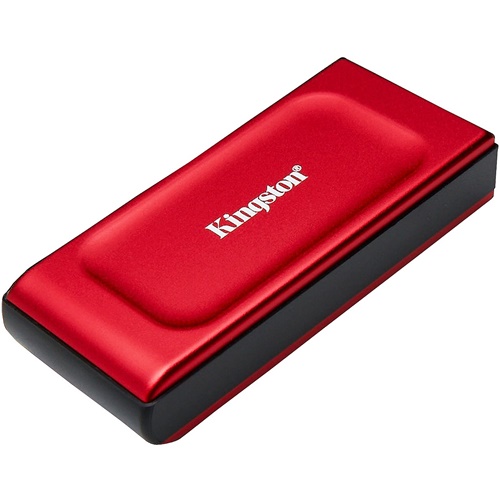 Zunanji SSD disk KINGSTON XS1000R 2TB SSD Pocket-Sized USB 3.2 Gen 2 External Solid State Drive Red