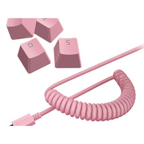 Komplet tipk PBT Keycap Upgrade Set Razer, Quartz Pink