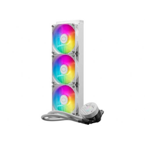 Komplet za tekočinsko hlajenje Cooler Master MasterLiquid 360L Core, 360mm, ARGB, bel