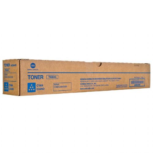 Konica Minolta TN-324C (A8DA450) moder, originalen toner
