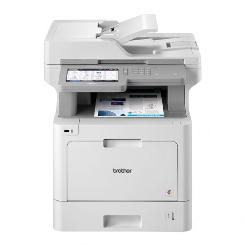 Multifunkcijski brizgalni tiskalnik Brother MFC-L9570CDW barvno tiskanje, obojestransko samodejno, hitrost 31 strani/min, Wi-Fi/LAN, ADF 80 listov