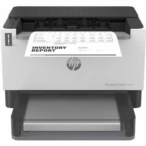 Č/B laserski tiskalnik HP LaserJet Tank 1504w 22 strani na minuto. USB WiFi WiFi Direct