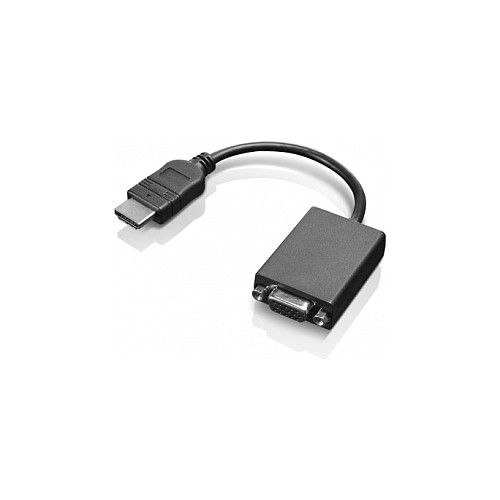 Lenovo HDMI > VGA HD-15 (ST-BU) 20 cm video adapter črn