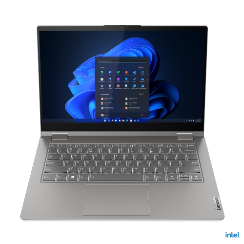Prenosnik Lenovo ThinkBook 14s Yoga G3, i7-1355U/16 GB/SSD 512 GB NVMe/35,56 cm (14") FHD MT Touch/UMA/Win11Pro, siv (21JG0042SC)