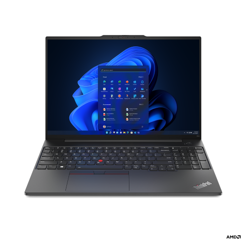 Prenosnik Lenovo ThinkPad E16 G1, R5-7530U/24 GB/SSD 1 TB NVMe/40,6 cm (16&quot;) WUXGA/UMA/Win11Pro, črn (21JT003HSC)
