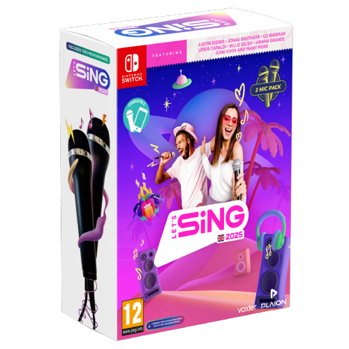 Let's Sing 2025 - Double Mic Bundle (Nintendo Switch)