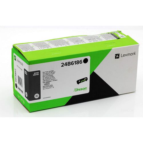 Lexmark 24B6186 črn, originalen toner