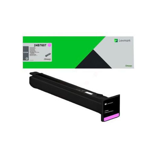 Lexmark 24B7607 škrlaten, originalen toner