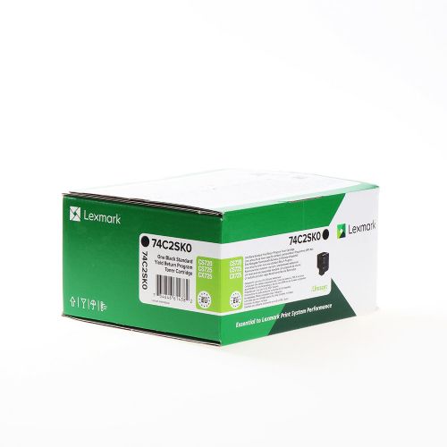 Lexmark 74C2SK0 črn, originalen toner