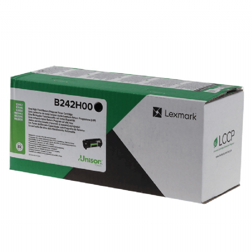 Lexmark B242H00 Black, originalen toner pmlecab242h00