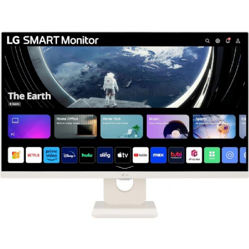 Monitor LG Smart 27U511SA-W, 68,6 cm (27"), Full HD, webOS, IPS, 100 Hz, bele barve