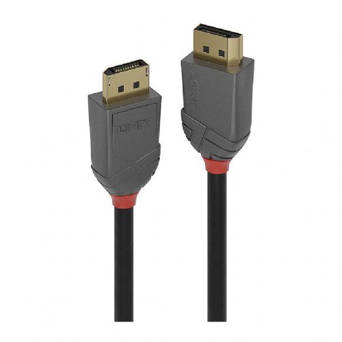 LINDY DisplayPort 1.2 kabel, antracitna linija 7,5 m