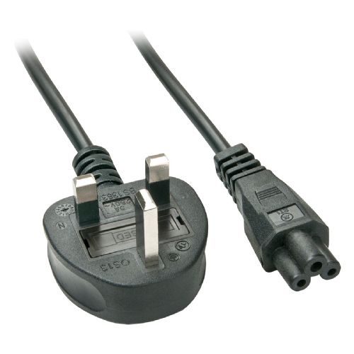 LINDY IEC napajalni kabel UK C5 2 m