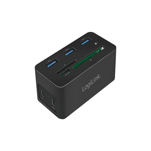 Priklopna postaja Logilink USB 3.2 (G1) HDMI, 10 vrat, PD4, vijačna