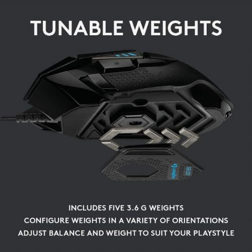 Miška Logitech Gaming G502 Hero LED