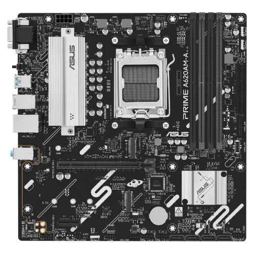 Osnovna plošča Asus PRIME A620AM-A-CSM, AM5, DDR5, micro ATX, PCIe 4.0, RAID