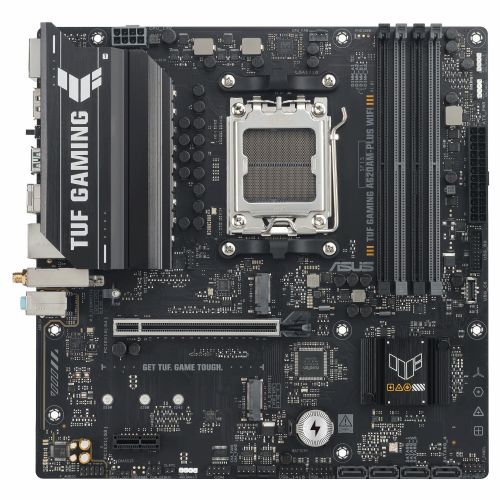 Osnovna plošča Asus TUF GAMING A620AM-PLUS WIFI, AMD AM5, DDR5, micro ATX, Wi-Fi 6, RAID