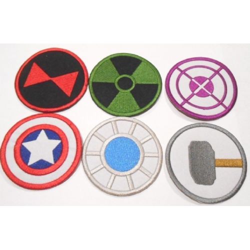 MERCHANDISE MARVEL AVENGERS NAŠITKI SET 6