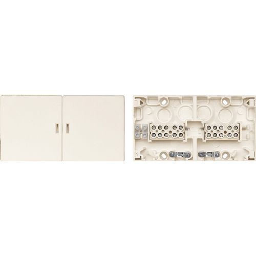Merten 521044  priključna vtičnica   IP20 bela