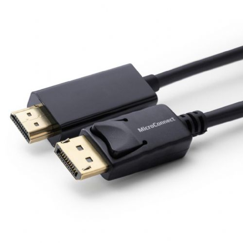 MicroConnect Kabel DisplayPort 1.2 - HDMI 0.5m