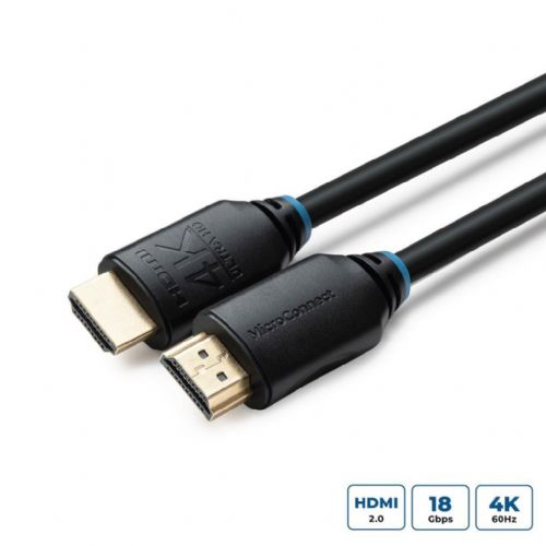 MicroConnect Kabel HDMI 2.0, 7,5m 4K60Hz, 18Gbps, 4:4:4