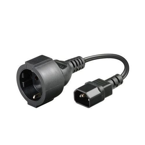 MicroConnect Kabel napajalni C14 -Schuko M-F 0.23m