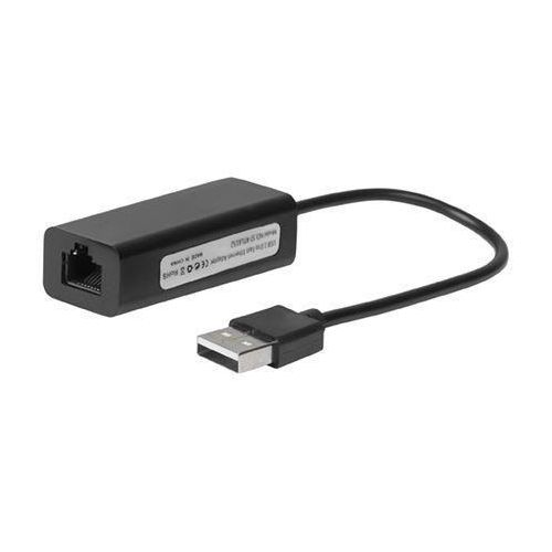 MicroConnect USB2.0 - Ethernet, Črn