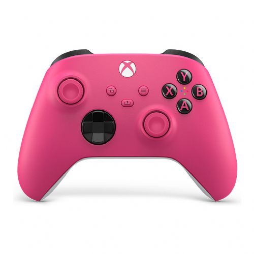 Brezžični igralni krmilnik Microsoft Xbox, Bluetooth, analogne palice, 3,5 mm priključek, roza
