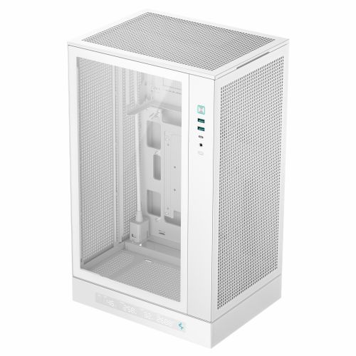 Ohišje za računalnik DeepCool  Midi CH270 DIGITAL bela